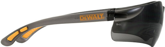 Dewalt Contractor Safety Glasses for Protection with Gray Lenses Tinted 1pcs
