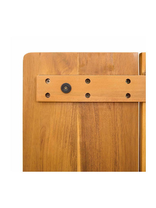 vidaXL Bath Mat Wooden 42025264 Coffee 59x40cm