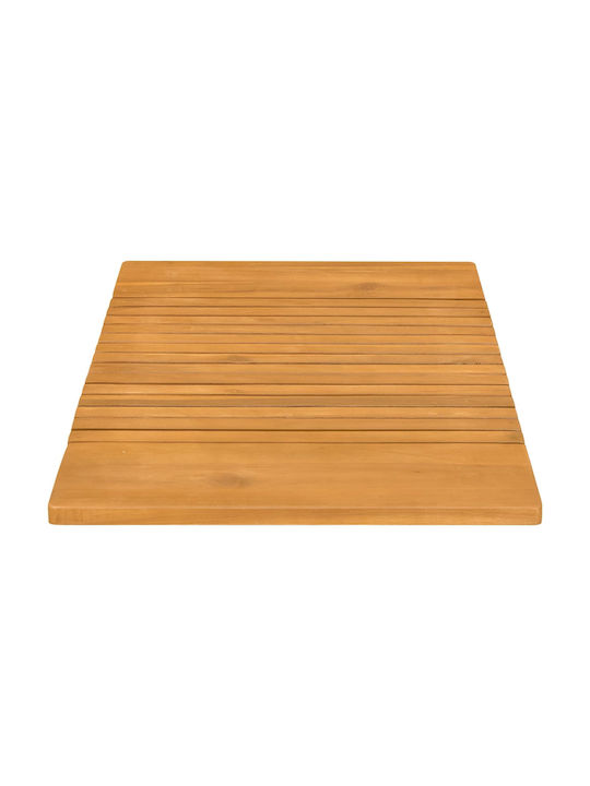vidaXL Bath Mat Wooden 42025264 Coffee 59x40cm