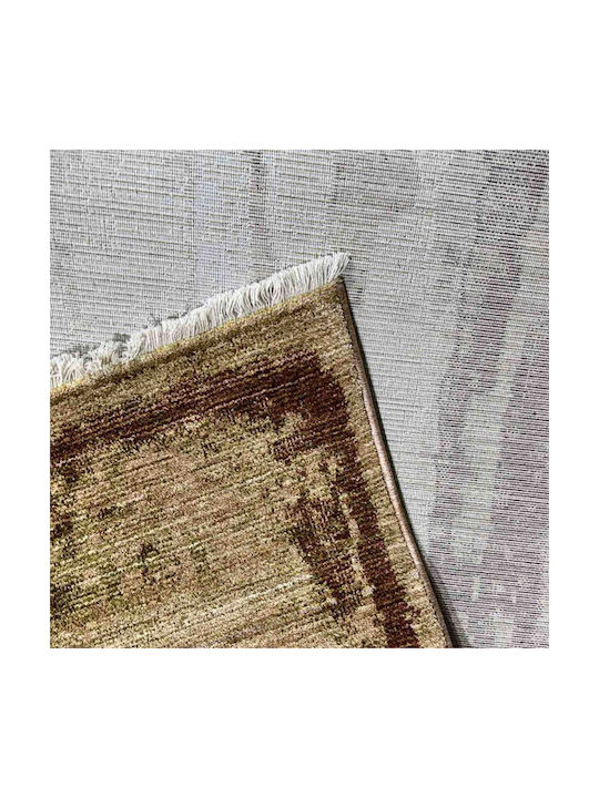 SpitiBazaar Χαλί Ορθογώνιο Καφέ Και Γκρι 200x310cm