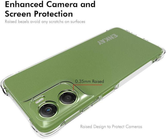 Enkay Hat-prince Back Cover Σιλικόνης Διάφανο (Motorola Moto G06 4G)