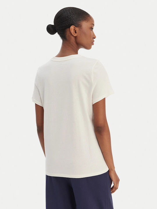 Damen Bluse Kurzärmelig Beige