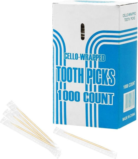 Thalassinos Toothpicks 1000pcs Individually Packaged 1-1