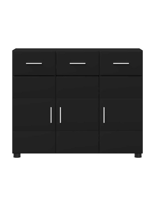 Bufet Negru 88.5x30.5x73cm