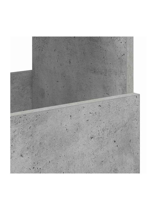 Μπουφές Ξύλινος Γκρι 68.5x30x45cm