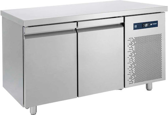 Bambas Frost PGK 139 S Commercial Freezer Bench 344lt 350W Inox with 4 Doors P139 x W70 x H85cm
