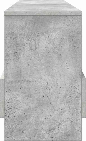 Μπουφές Ξύλινος Γκρι 102x30x45cm