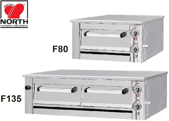 North F80 I Електрически Печка за Пица Огнена тухла 5кВт 84.5x99x44см