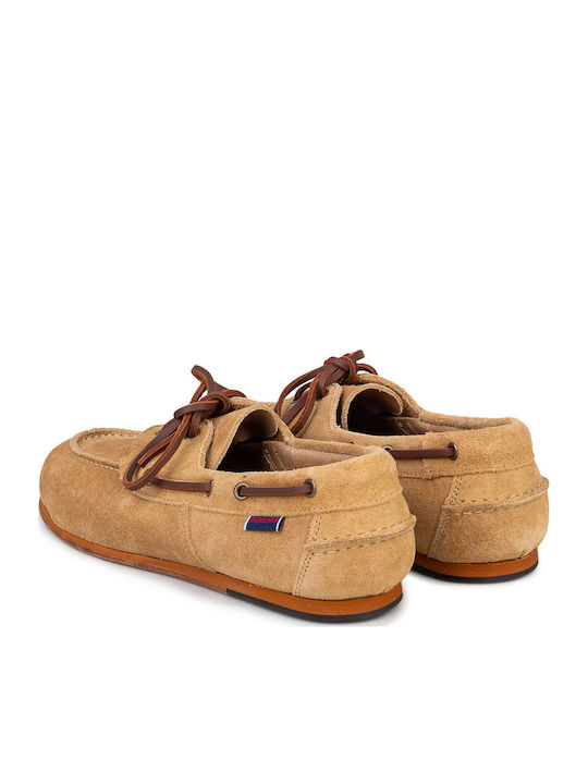 Γυναικεία Boat Shoes σε Μπεζ Χρώμα