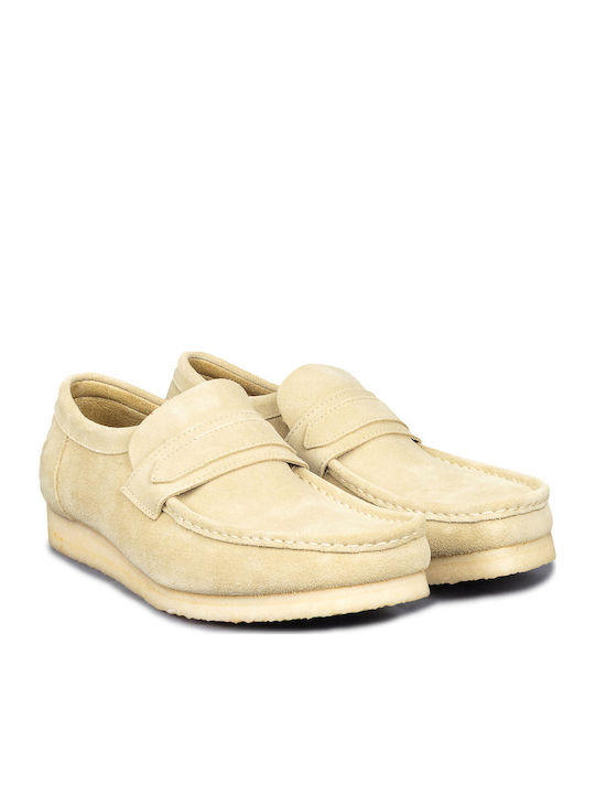 Clarks Wallabee Мъжки Мокасини Бежови