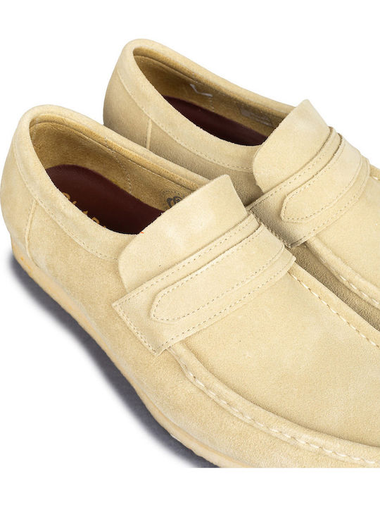 Wallabee Herren Mokassins in Beige Farbe