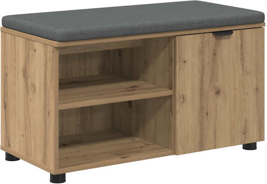 Eingangsmöbel mit Bank Artisan Oak 80x38x46cm
