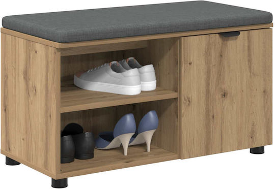 Eingangsmöbel mit Bank Artisan Oak 80x38x46cm