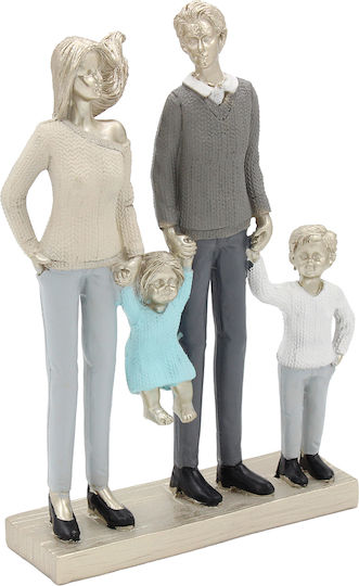 Figurină Decorativă Polirosină 17x5x25 Din Familie