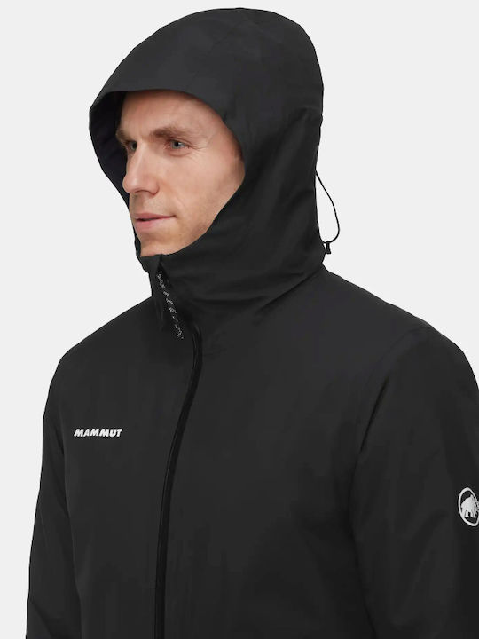 Winter Jacke Wasserdicht Black
