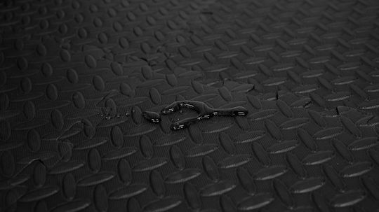 Zipro Podele Puzzle de Gimnastică Negre 4buc
