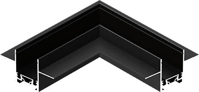Sun Light Schienenverbinder für Leuchten Schwarzer ARION-RCA