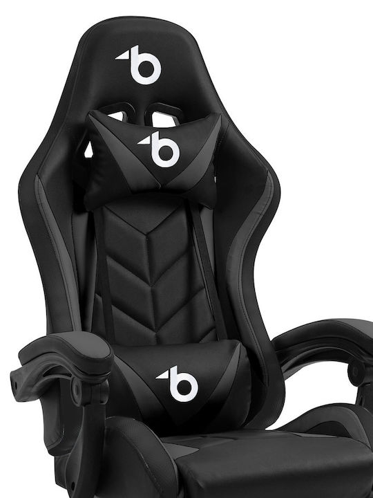 Alista Home Delight Gaming Chair Artificial Leather With RGB Lighting And Multicolour Footstool