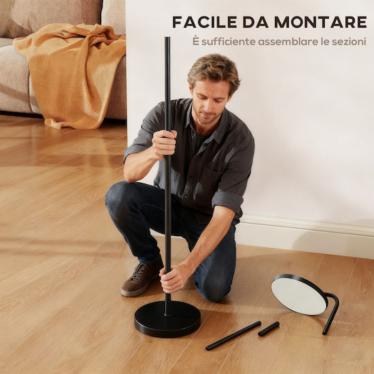 Lampa de podea Negru