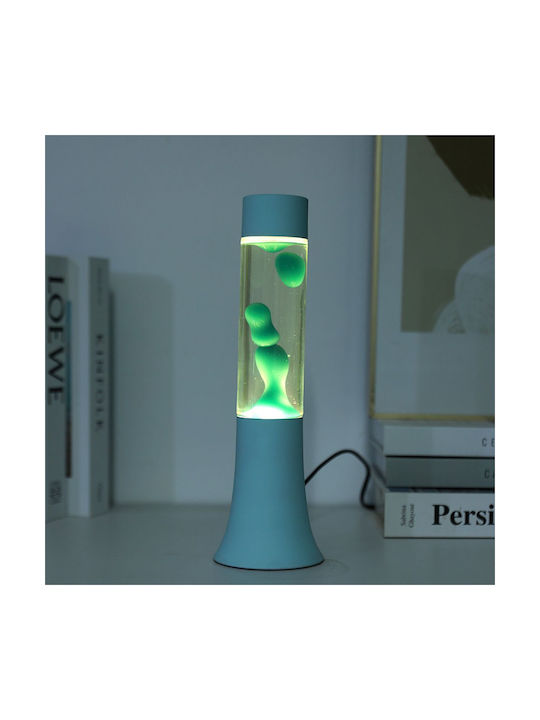 Total Gift Decorative Lamp Lava Lamp Green