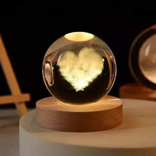 Beleuchtung Dekorative Lampe Crystal Ball Transparent