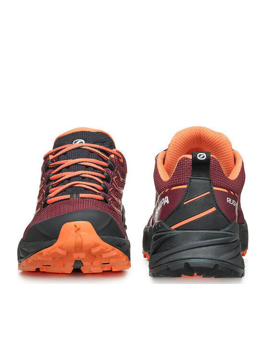 Scarpa Rush 2 Women's Hiking Shoes Waterproof with Gore-Tex Membrane Burgundy