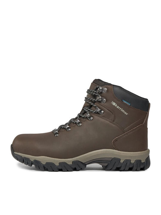 Karrimor Mendip 3 Ch Ανδρικά Ορειβατικά Μποτάκια Αδιάβροχα Καφέ
