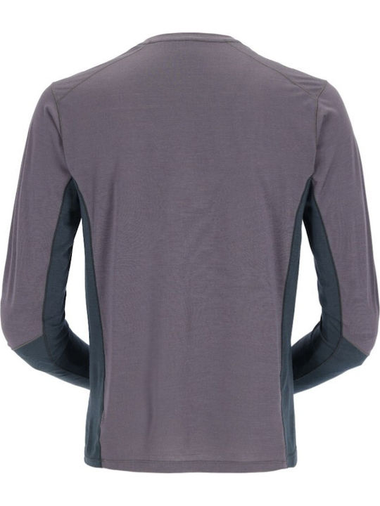 Athletic Long Sleeve Blouse Graphene QBL-32-GRH-Var-3692