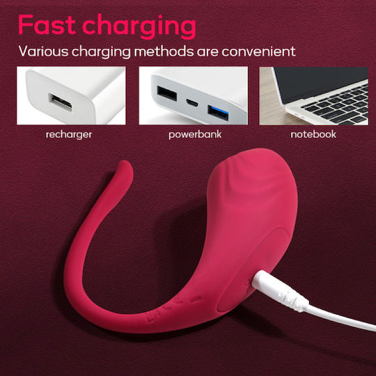 SMD Vibrator for Couples with Remote Control Pink