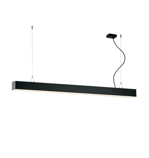 Viokef Direct+indirect LED Γραμμικό Φωτιστικό Οροφής Φυσικό Λευκό Μ142xY120εκ.