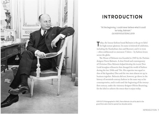 The Story of the Iconic Fashion House, Little Book of Balmain
