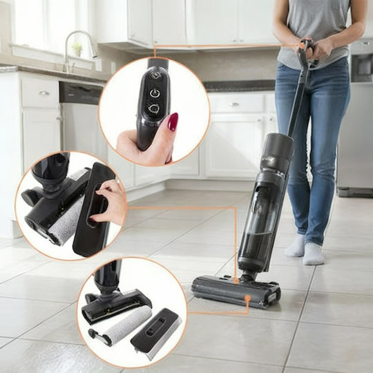 Reîncărcabilă Aspirator 2 în 1 Stick & De Mână 21.6V Neagră ZY12483QWS60