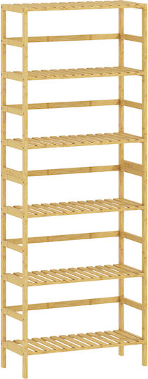 Рафтове Естествено Дърво 60x26x161см