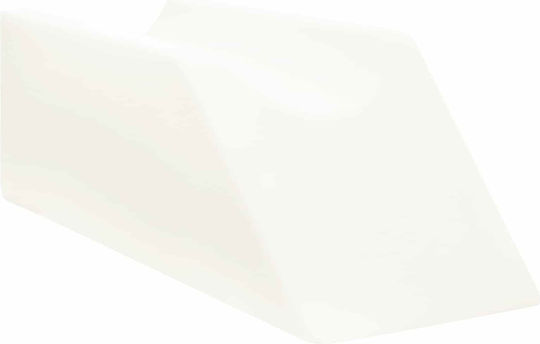 vidaXL Μαξιλάρι Σφήνα Ποδιών 68x25x21.5cm σε Λευκό χρώμα 42020192