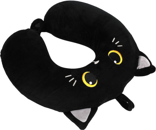 I-Total Travel Pillow Travel Set Pillow 30x30x10cm Black