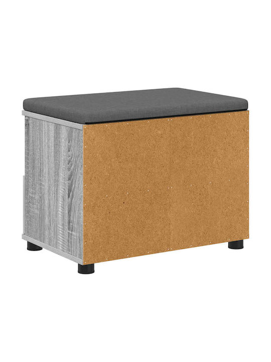 Мебел За Антре с Пейка Сив Sonoma 60x38x46см