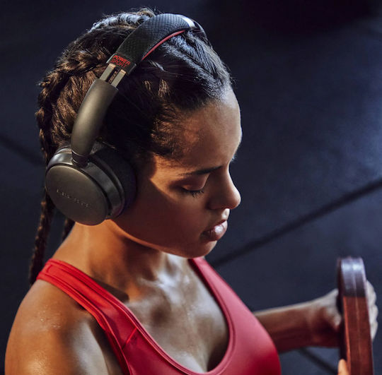 Energy Sistem Space Power Wireless / Wired On Ear Headphones with Radio with 45 hours of Operation Red