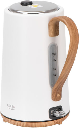 Adler Kettle 1.7lt 2200W White