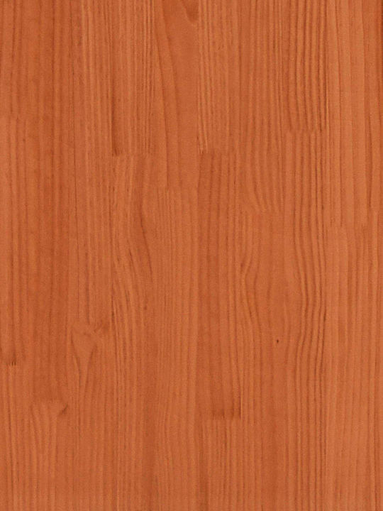 vidaXL Ξύλινο Κουτί Αποθήκευσης με Καπάκι Καφέ 89x36.5x33cm