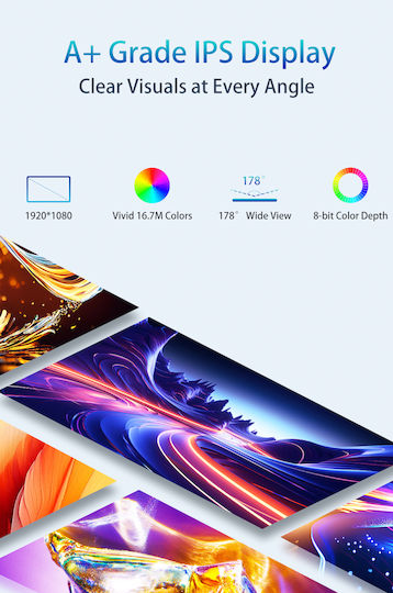 Arzopa A1S IPS HDR Φορητό Monitor 14" FHD 1920x1080