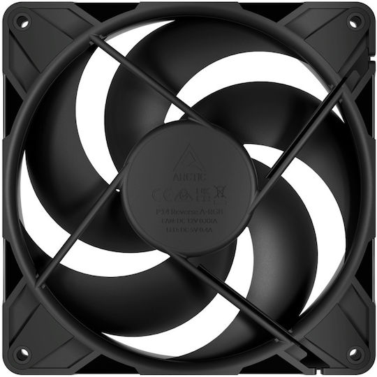 Arctic P14 Pro Reverse Blade Case Fan 140mm (2650rpm / 98cfm) Without LED Lighting And Connection 4-Pin Molex / 4-Pin PWM 3pcs