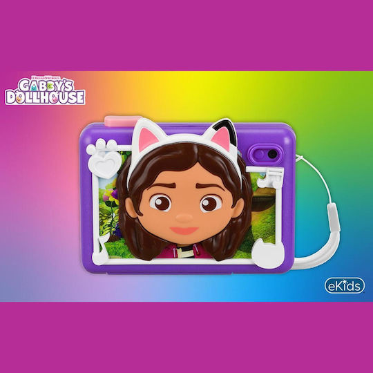 eKids Gabby's Dollhouse Cameră Foto pentru Copii 2MP Albastru deschis