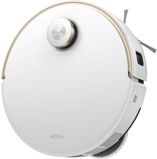 Mova V50 Ultra Complete Robot Vacuum Cleaner with Laser Mapping and 24000Pa Suction Power White