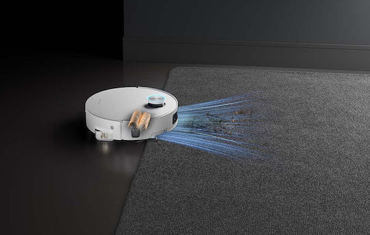 Dreame Aqua10 Ultra Track Complete Roboter-Staubsauger mit Laser-Kartierung und 25000Pa Saugkraft Weiße