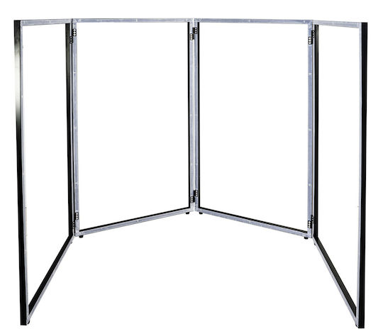 AFX Light FACADE-DJ-STAND Foldable DJ Screen 120 x 70 (4 Panels) Dj Booth