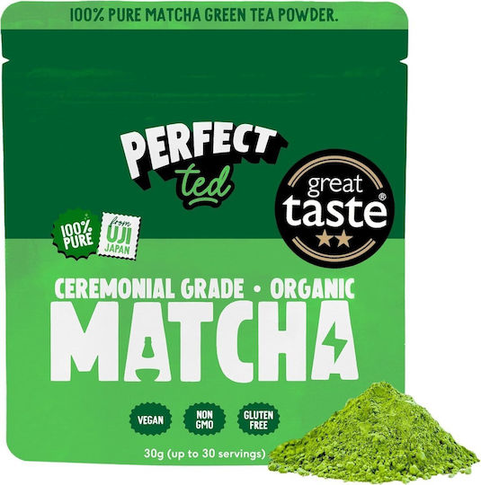 Perfect Ted Matcha Τσάι Βιολογικό Προϊόν 30 Φακελάκια 30gr