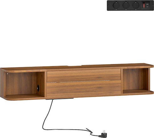 TV-Ständer Karydia M120xP24xH22.4cm