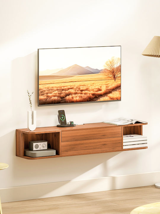 TV-Ständer Karydia M120xP24xH22.4cm