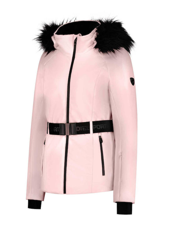 Diel 272366-E Frauen Jacke aus für Ski & Snowboard Rosa