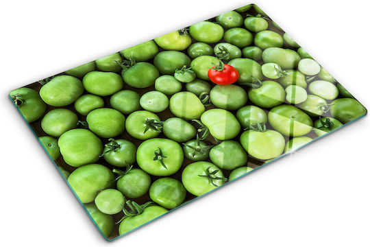 Schneidebrett Aus Hochfestem Sicherheitsglas Marios Tomate 80x52 Cm
